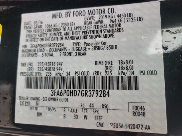 2016 Ford FUSION 2016 - Image 12