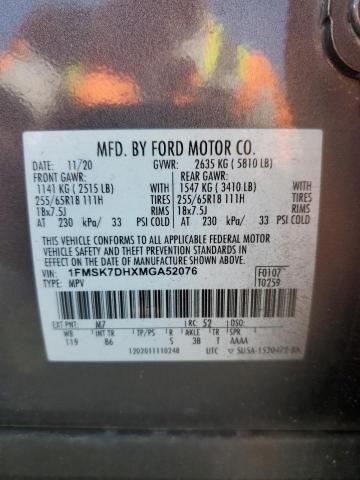 2021 Ford EXPLORER - Image 13