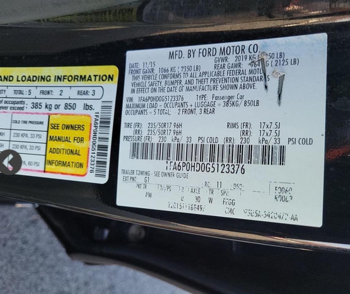 2016 FORD FUSION - Image 10