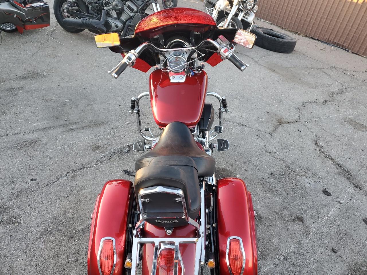 2005 HONDA VT CYCLE RED - Image 6