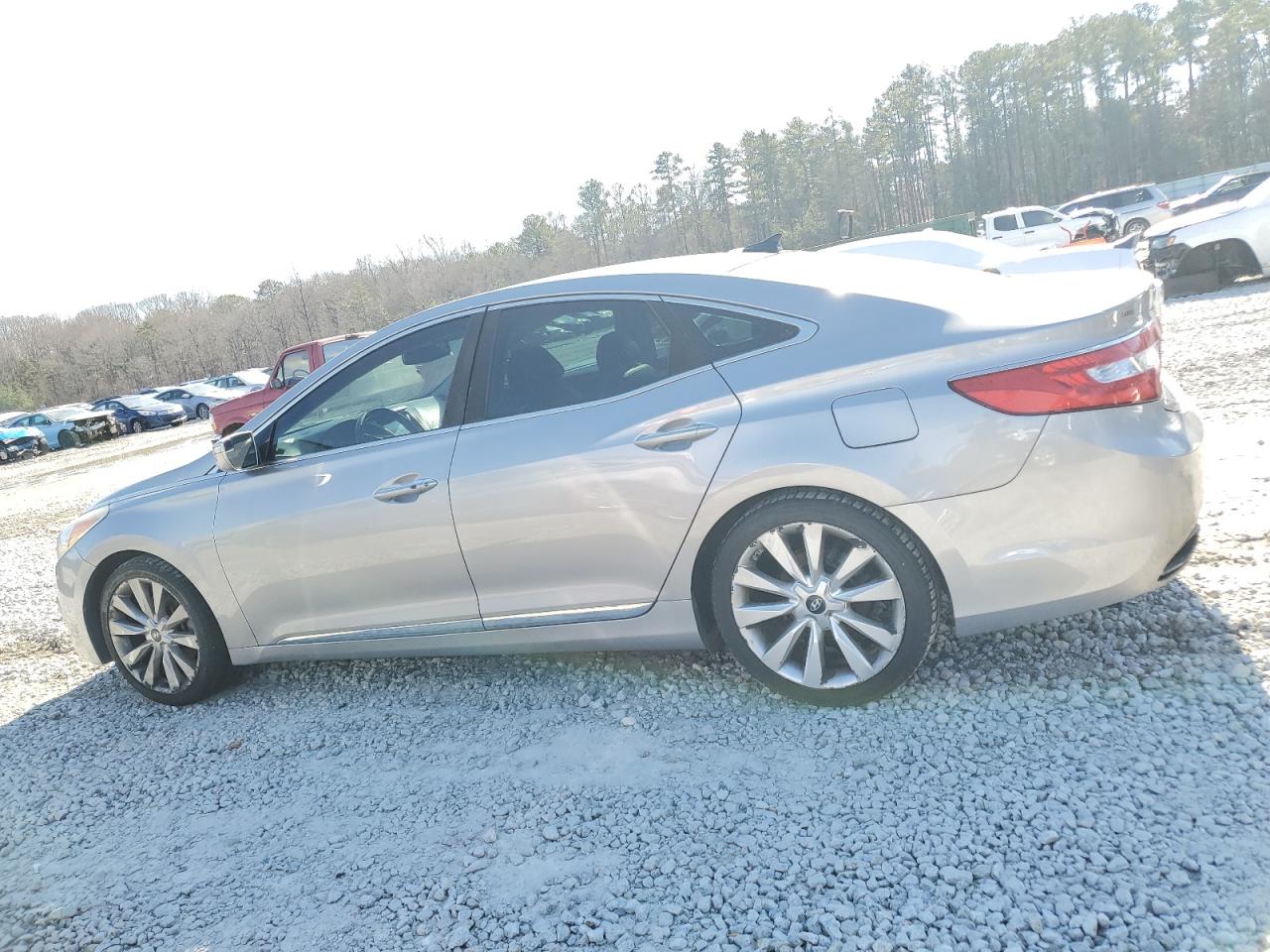 2014 HYUNDAI AZERA SILVER - Image 2