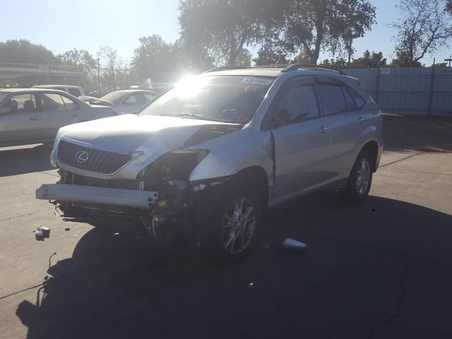2009 LEXUS RX350 SILVER - Image 2