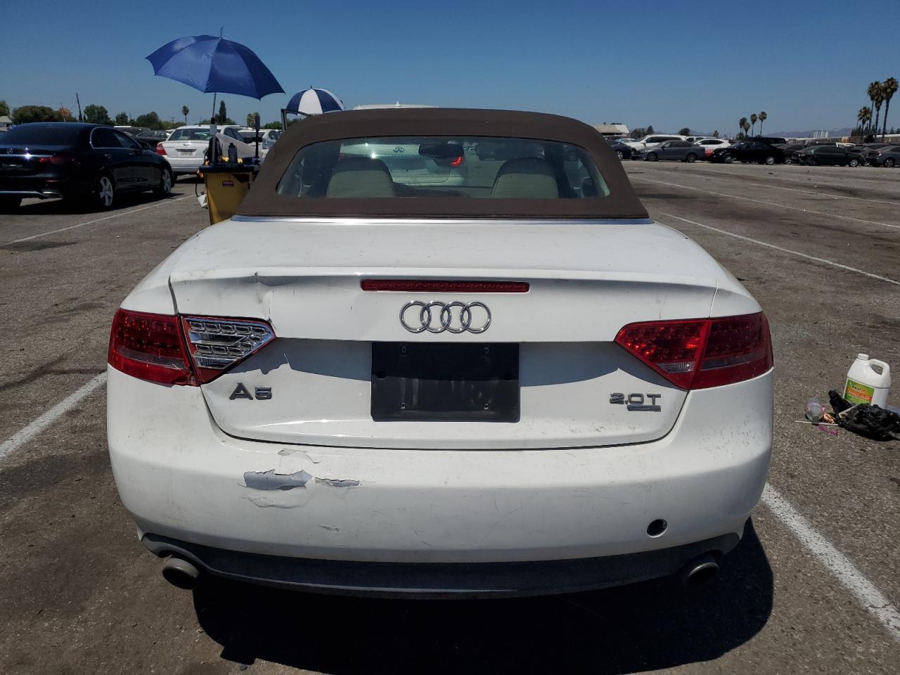 2012 AUDI A5 WHITE - Image 6