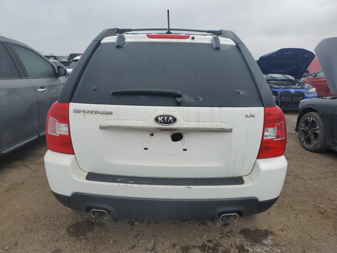 2009 KIA SPORTAGE WHITE - Image 6