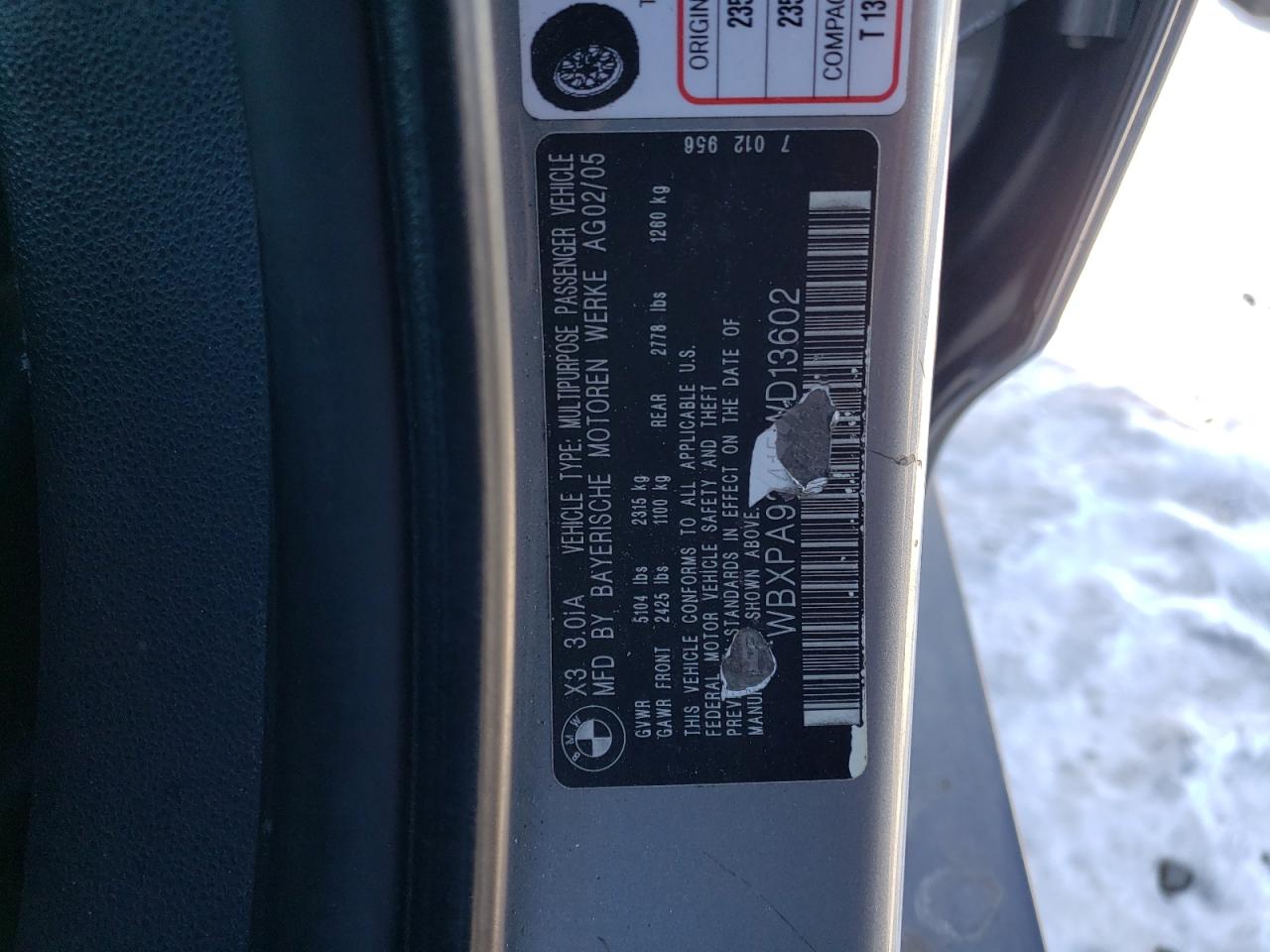 2005 BMW X3 - Image 13