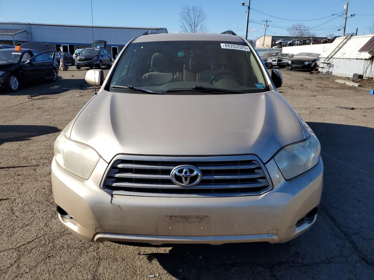 2008 TOYOTA HIGHLANDER GOLD - Image 5