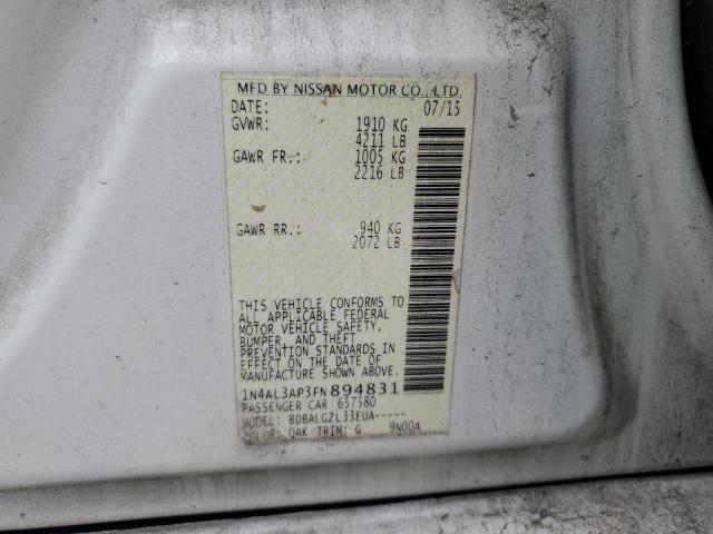 2015 Nissan ALTIMA - Image 12