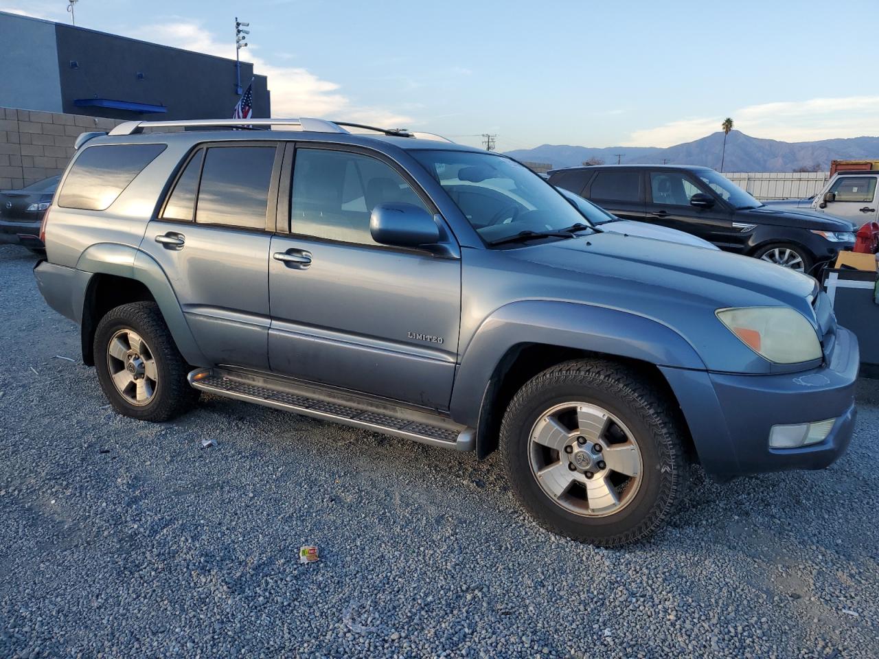 2004 TOYOTA 4RUNNER BLUE - Image 4