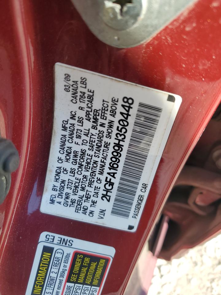 2009 HONDA CIVIC - Image 12