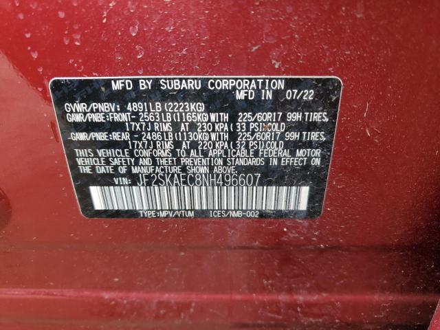 2022 Subaru FORESTER - Image 14