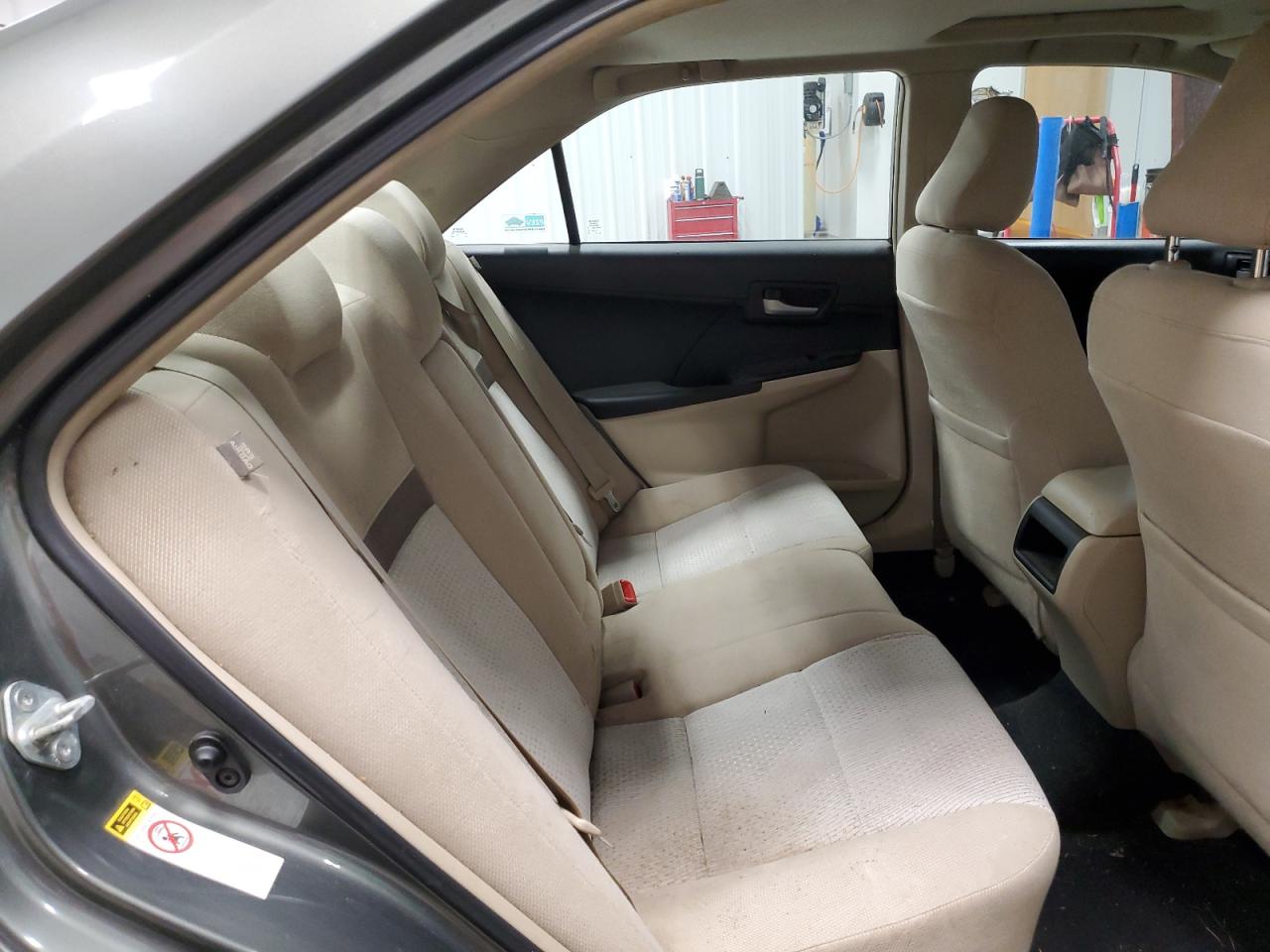 2012 TOYOTA CAMRY BLACK - Image 10