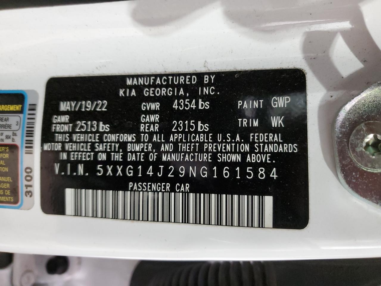 2022 KIA K5 - Image 13