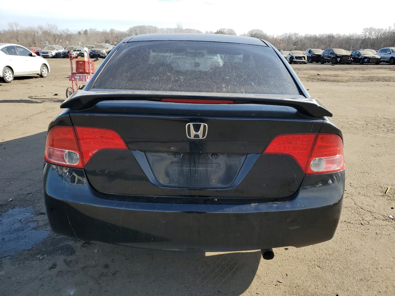 2007 HONDA CIVIC BLACK - Image 6