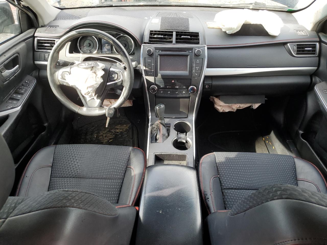 2015 TOYOTA CAMRY BLACK - Image 8
