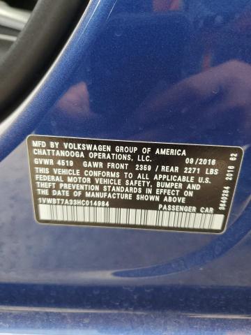 2017 Volkswagen PASSAT - Image 12