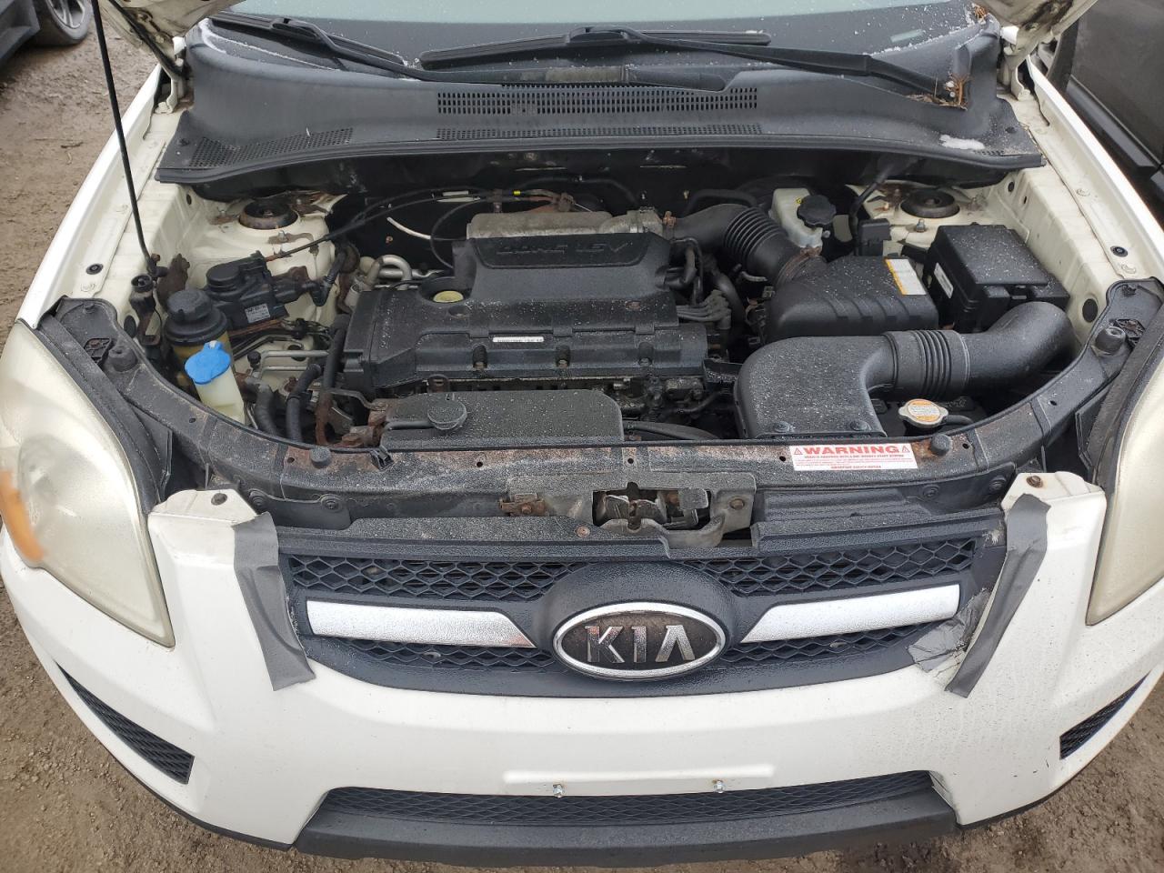 2009 KIA SPORTAGE WHITE - Image 11