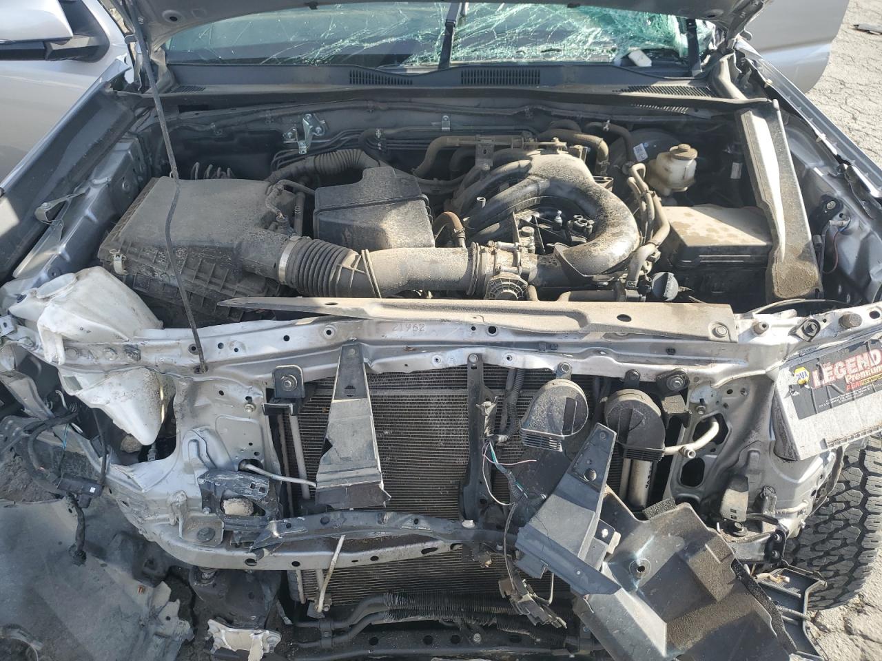 2021 TOYOTA TACOMA GRAY - Image 11