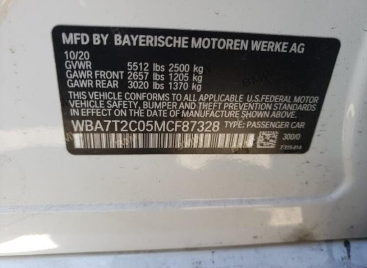 2021 BMW 740I - Image 9
