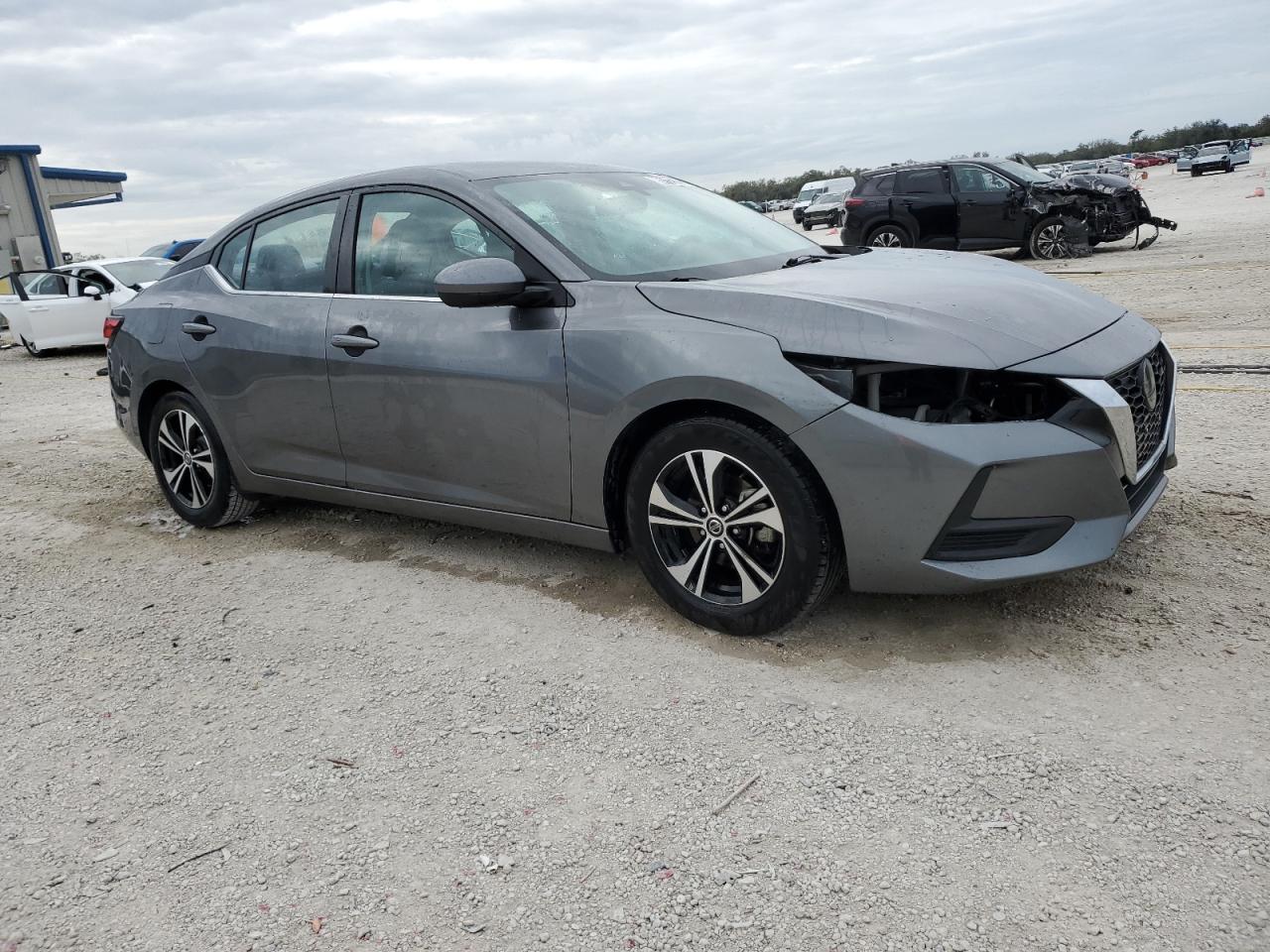 2021 NISSAN SENTRA GRAY - Image 4