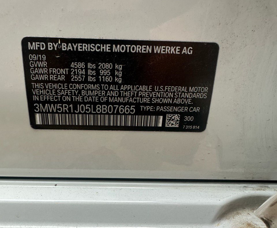 2020 BMW 3 SERIES 330i - Image 11