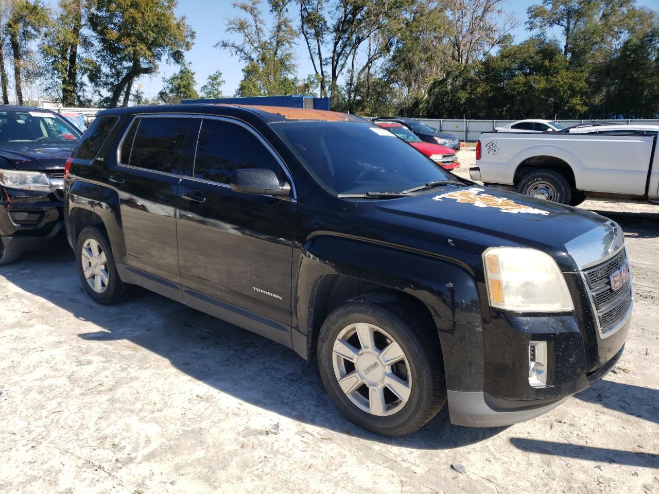 2013 GMC TERRAIN BLACK - Image 4