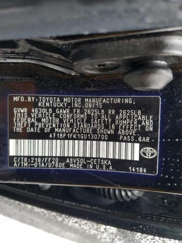 2016 Toyota CAMRY - Image 13
