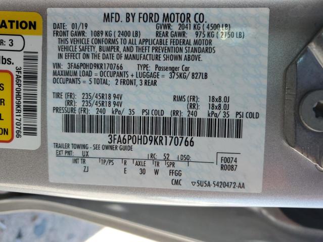 2019 Ford Fusion - Image 12