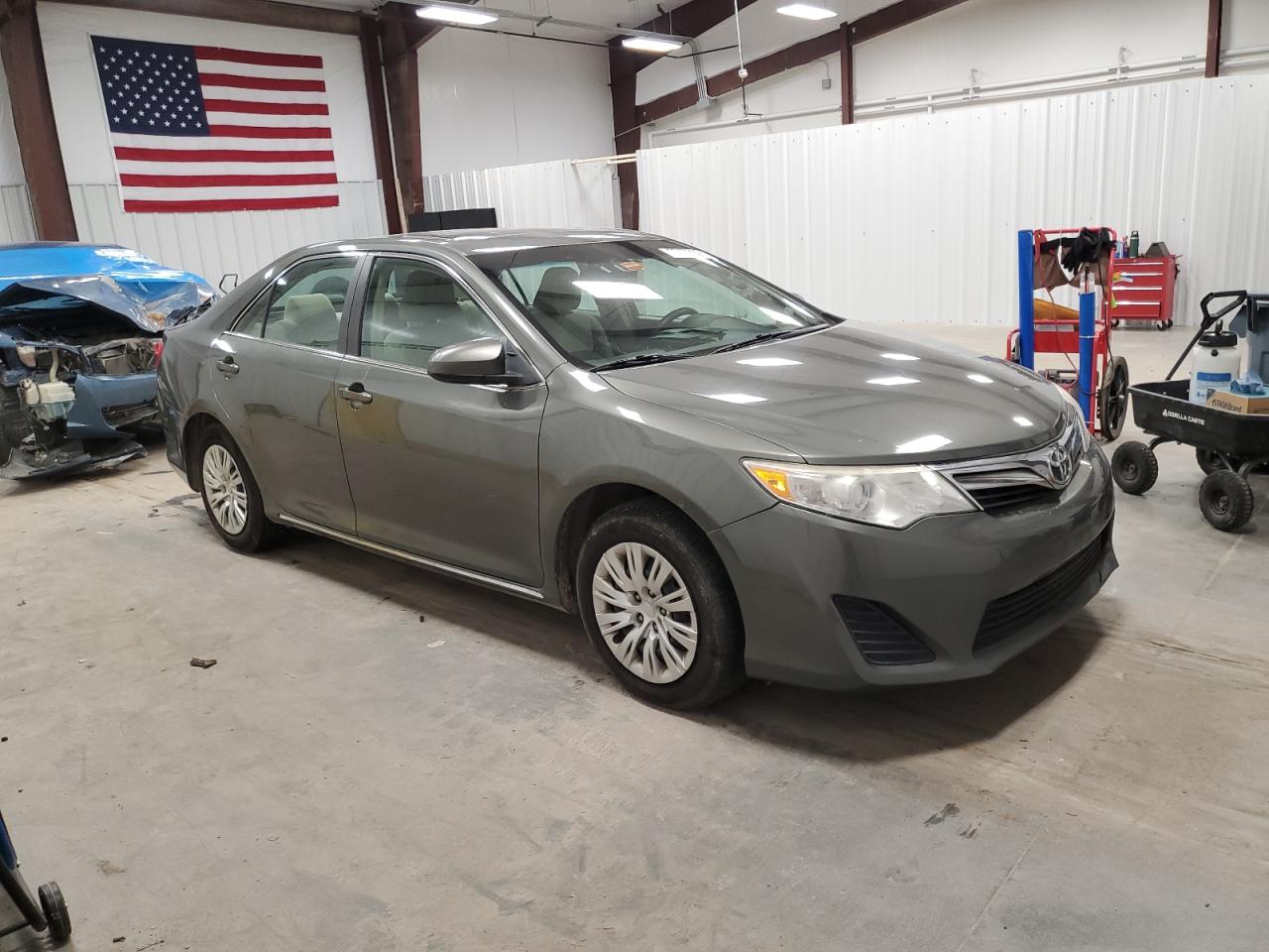 2012 TOYOTA CAMRY BLACK - Image 4