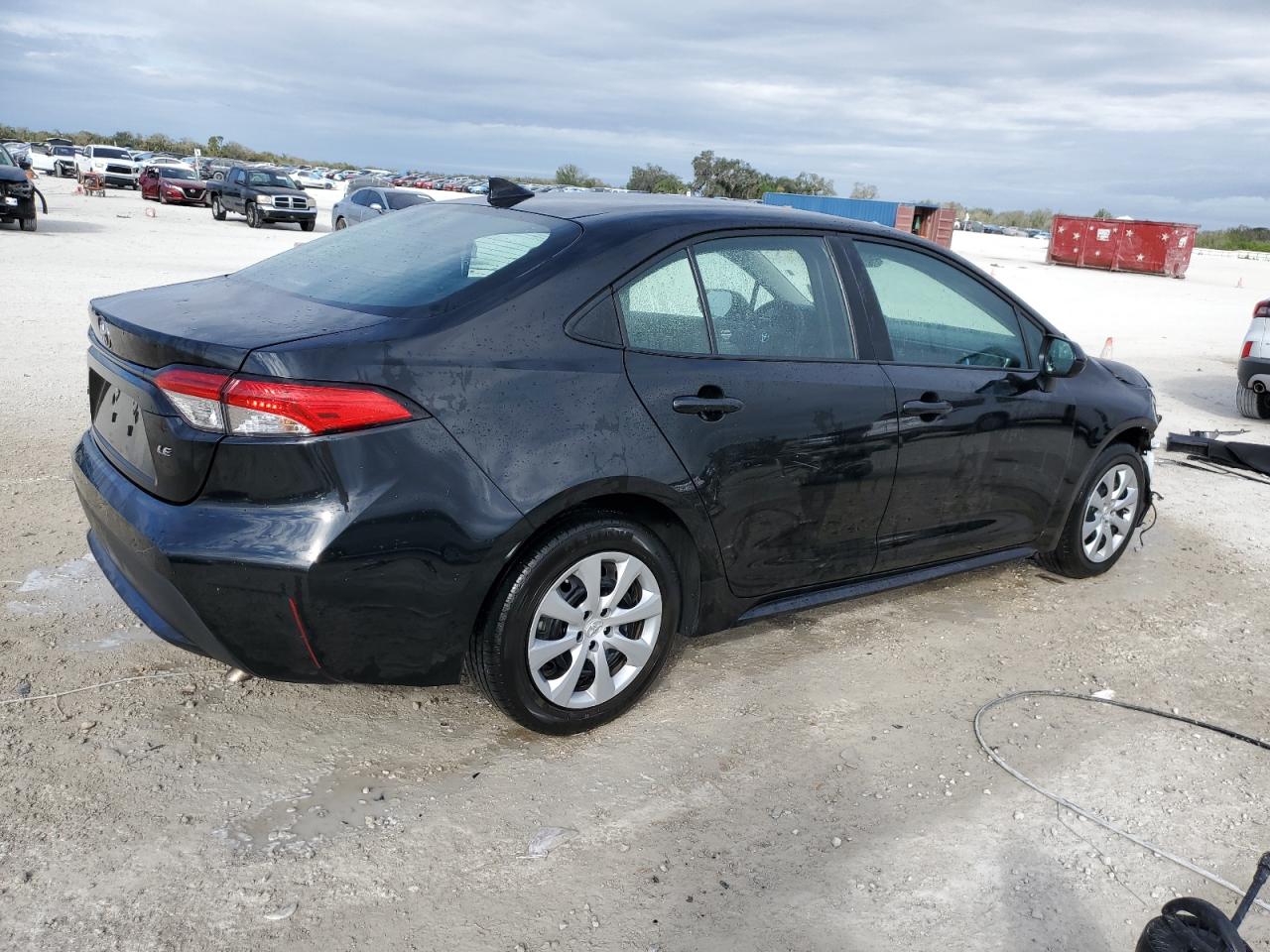 2022 TOYOTA COROLLA BLACK - Image 3