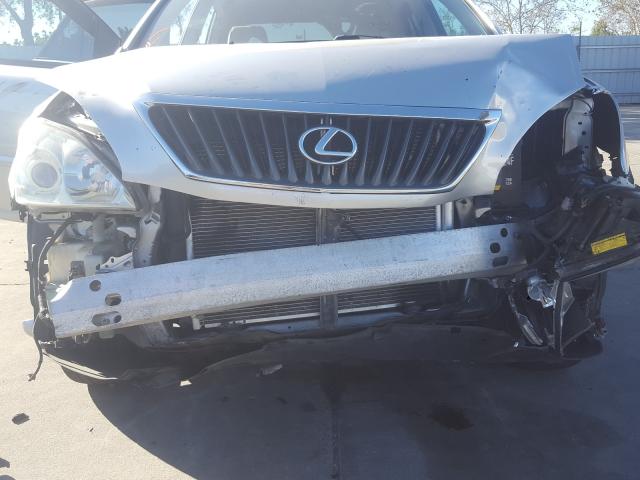 2009 LEXUS RX350 SILVER - Image 9