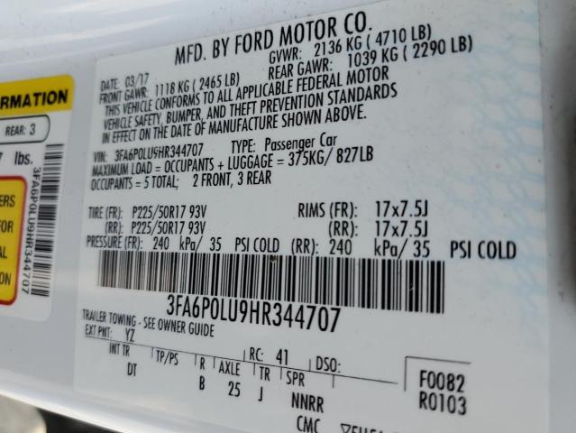 2017 Ford FUSION - Image 12