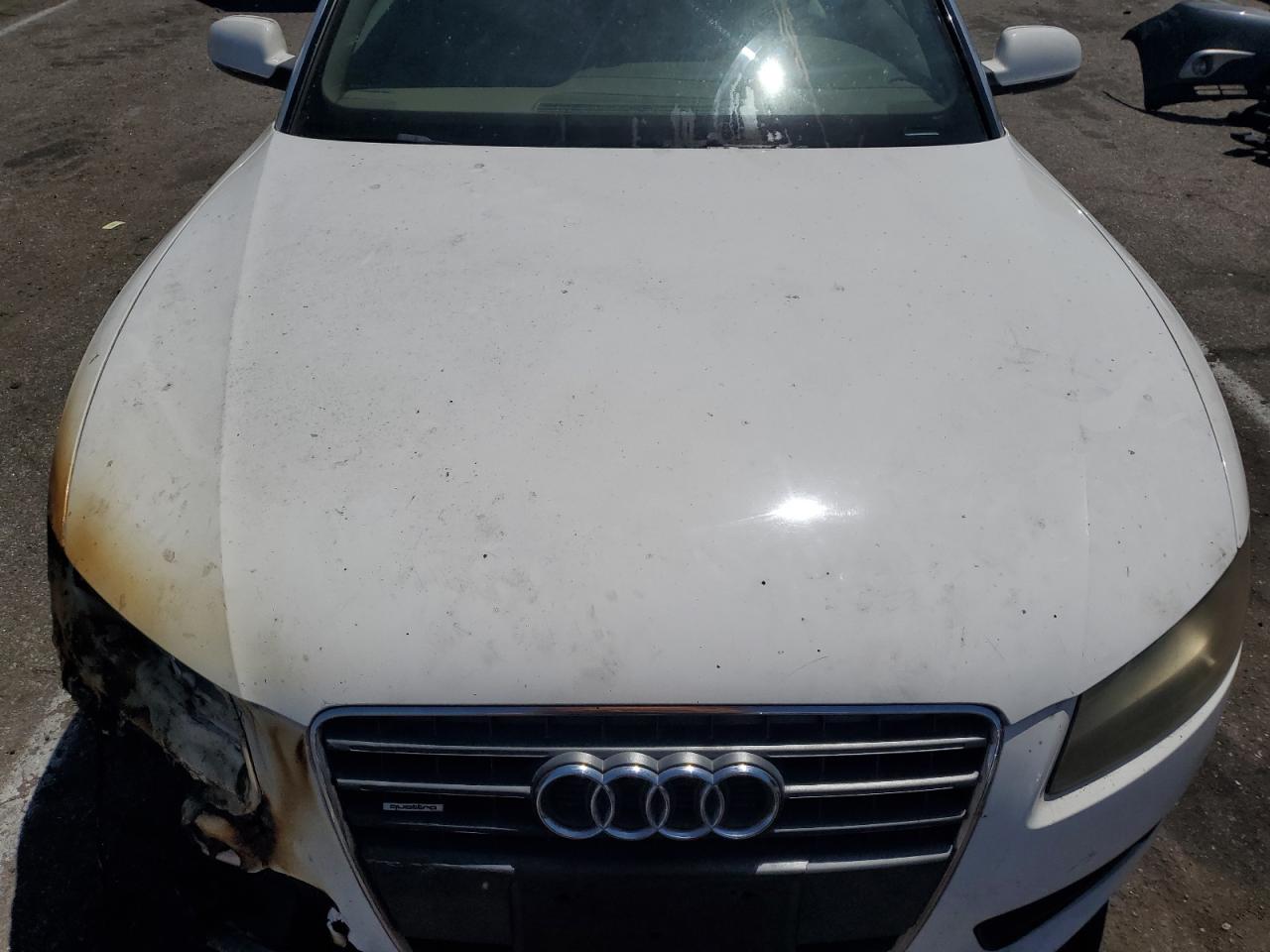 2012 AUDI A5 WHITE - Image 11