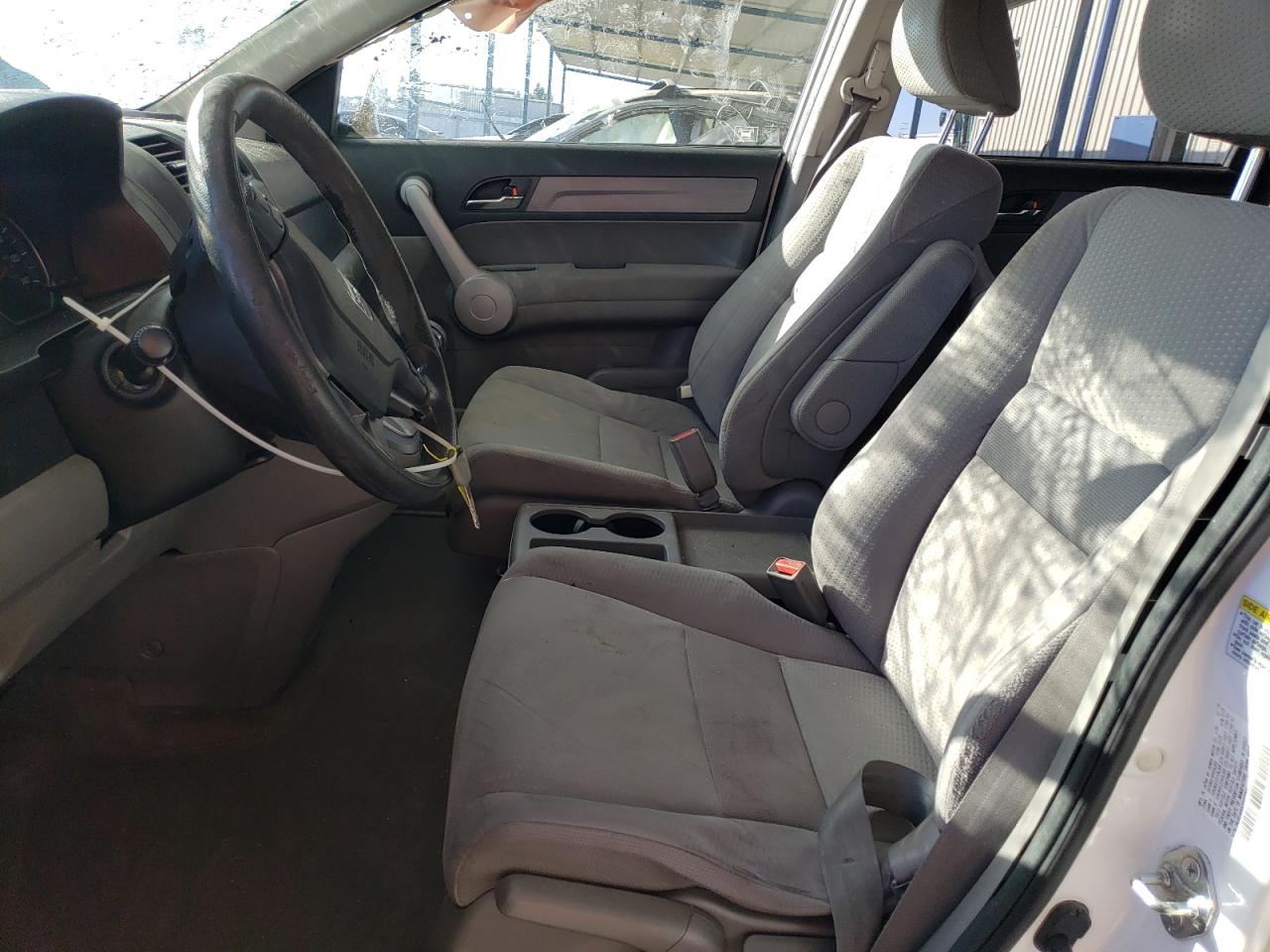 2007 HONDA CRV WHITE - Image 7
