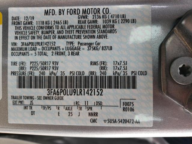 2020 Ford FUSION - Image 13