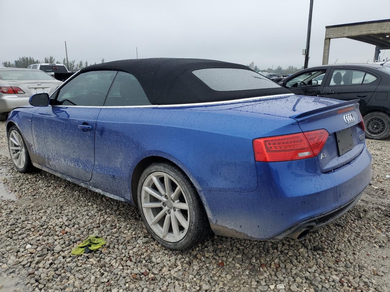 2017 AUDI A5 BLUE - Image 2