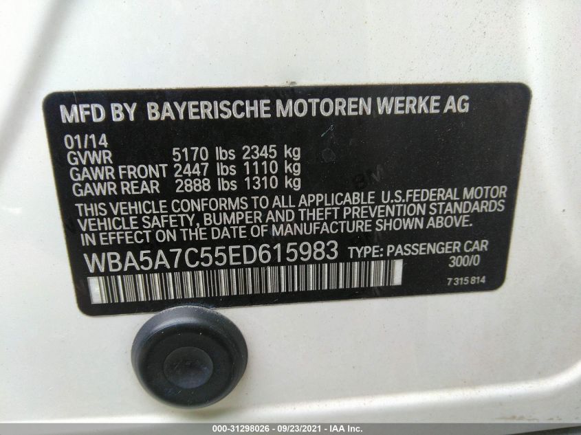 2014 BMW 528I - Image 7