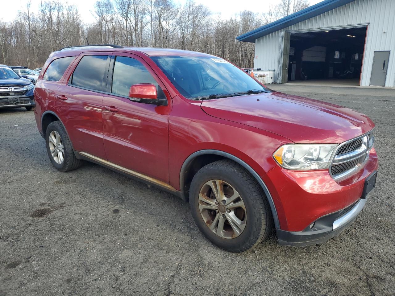 2011 DODGE DURANGO RED - Image 4