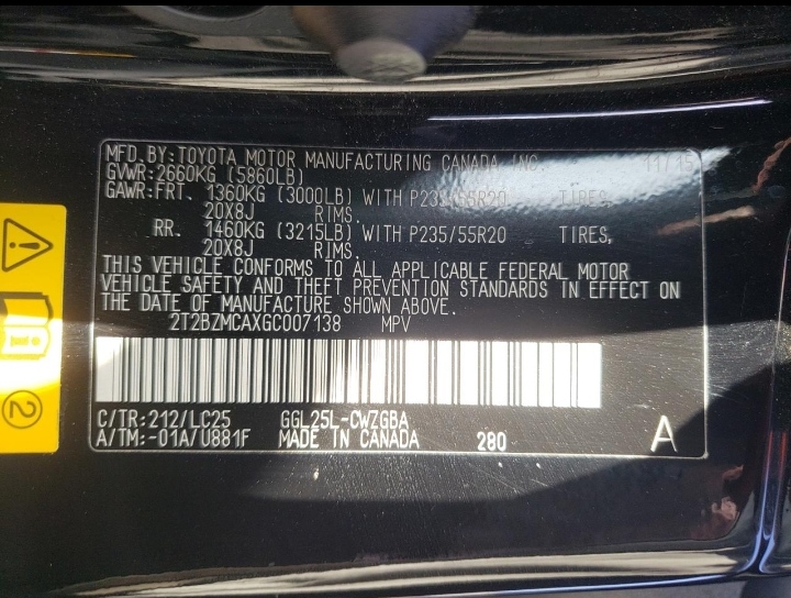 2016 Lexus RX350 - Image 9