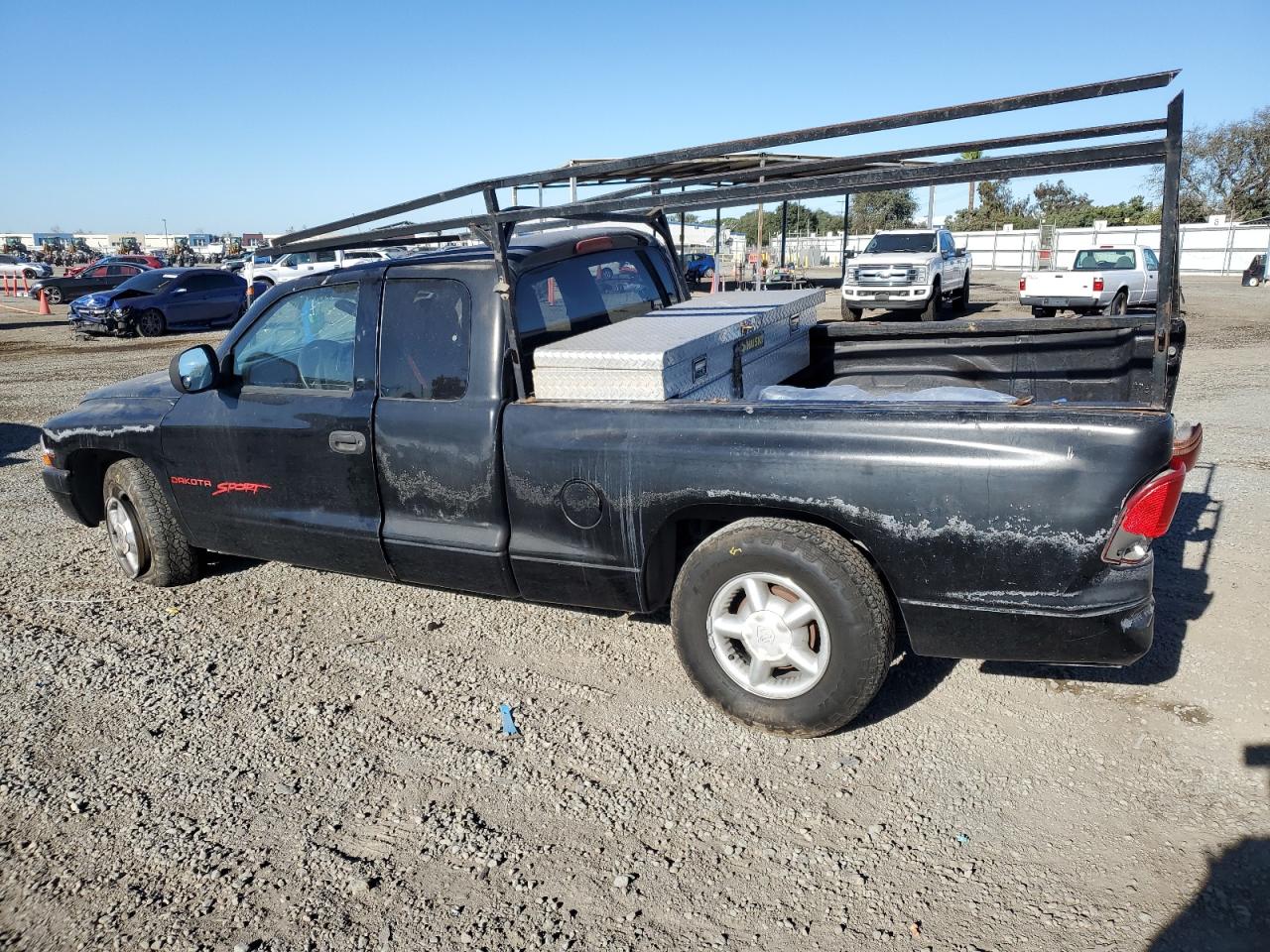 1997 DODGE RAM 1500 BLACK - Image 2