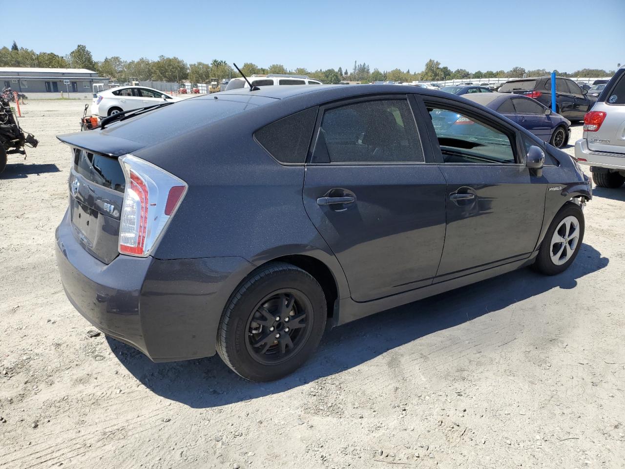 2015 TOYOTA PRIUS CHARCOAL - Image 3