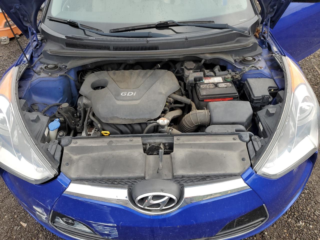 2012 HYUNDAI VELOSTER BLUE - Image 11