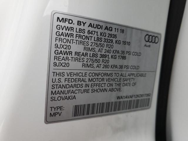 2019 Audi Q8 - Image 12