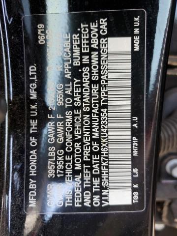 2019 Honda Civic - Image 12