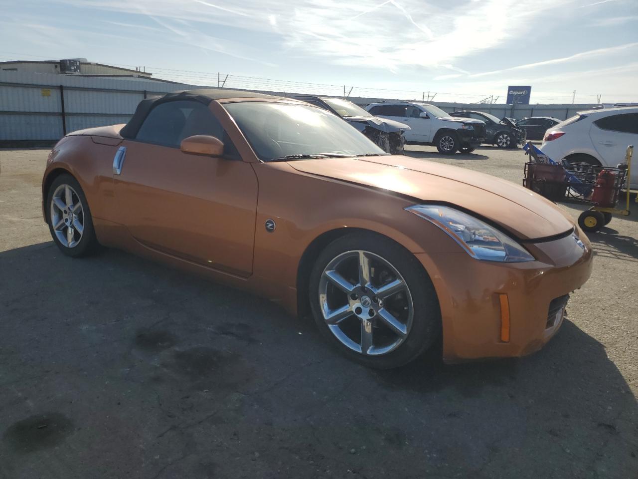 2004 NISSAN 350Z ORANGE - Image 4