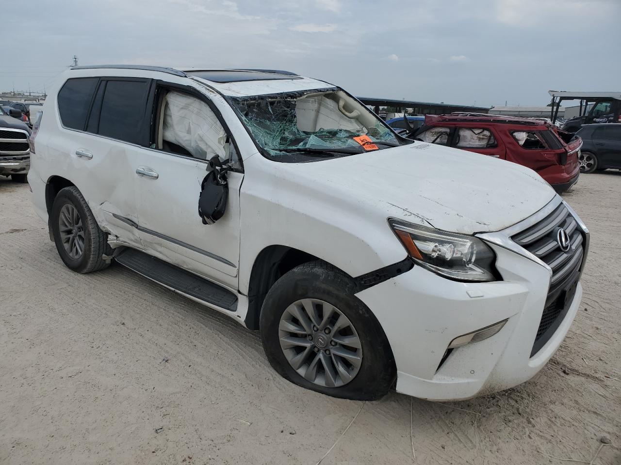 2015 LEXUS GX WHITE - Image 4