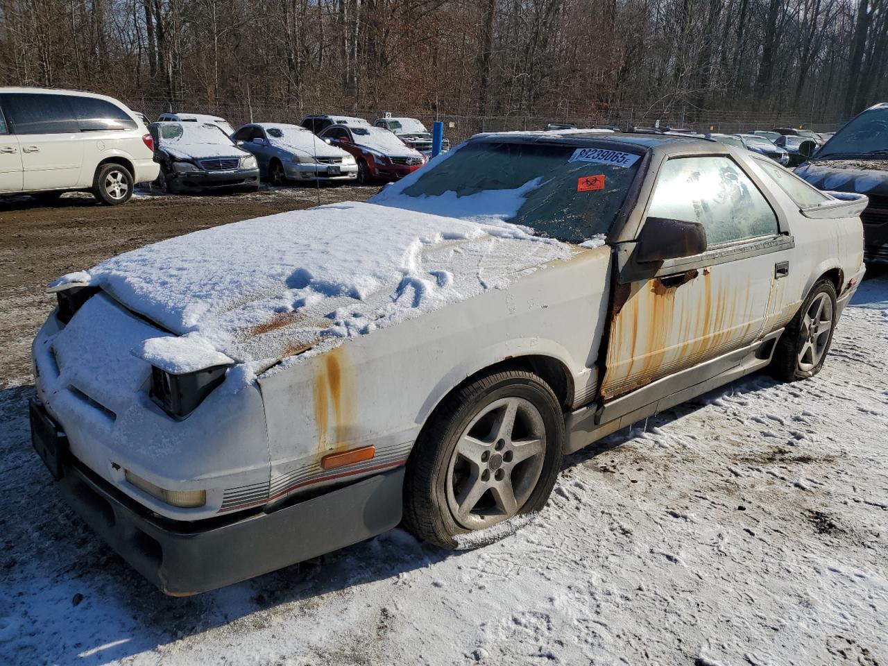 DODGE DAYTONA WHITE