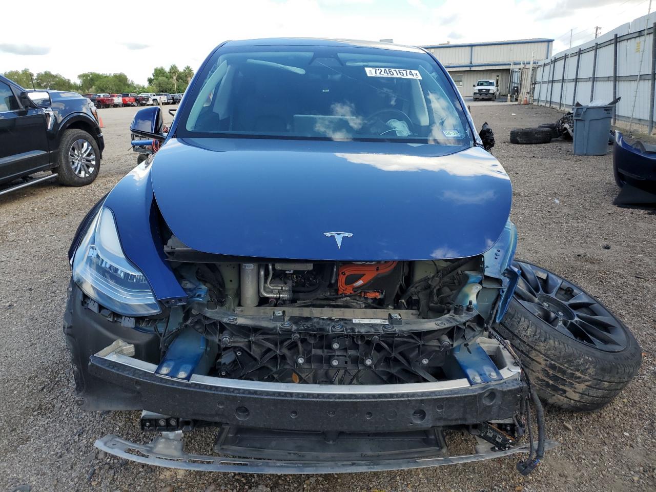 2022 TESLA MODEL Y BLUE - Image 5