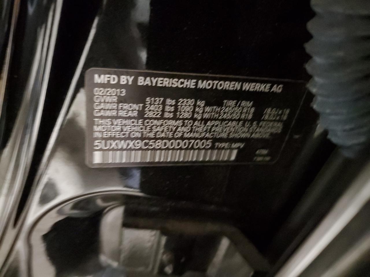 2013 BMW X3 - Image 12