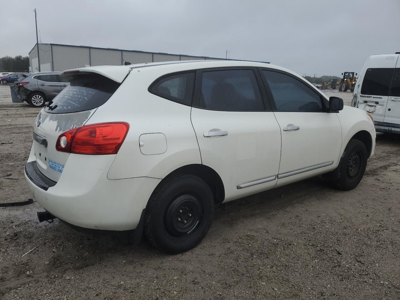 2013 NISSAN ROGUE WHITE - Image 3