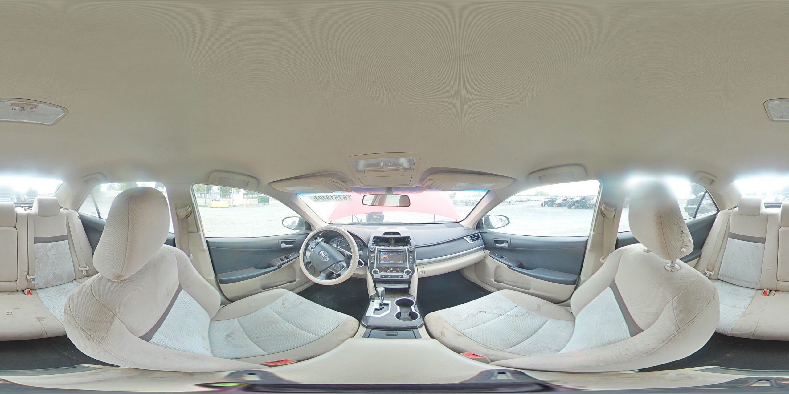 2012 TOYOTA CAMRY RED - Image 12
